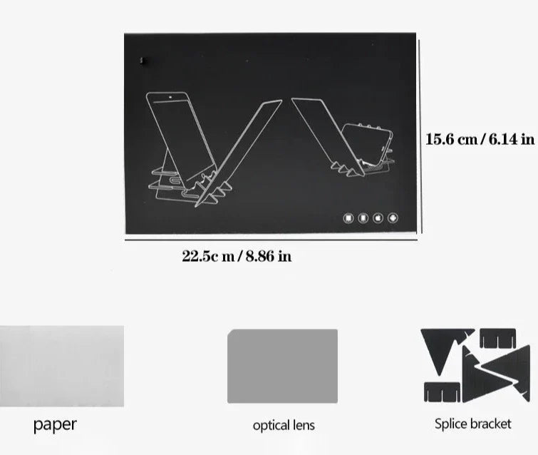 Planche projecteur Dessin pour Smartphone