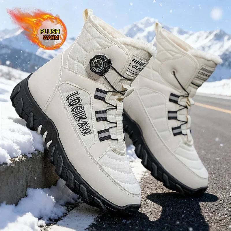 Bottes de Neige Mi-Mollet Imperméables & Doublure Chaude