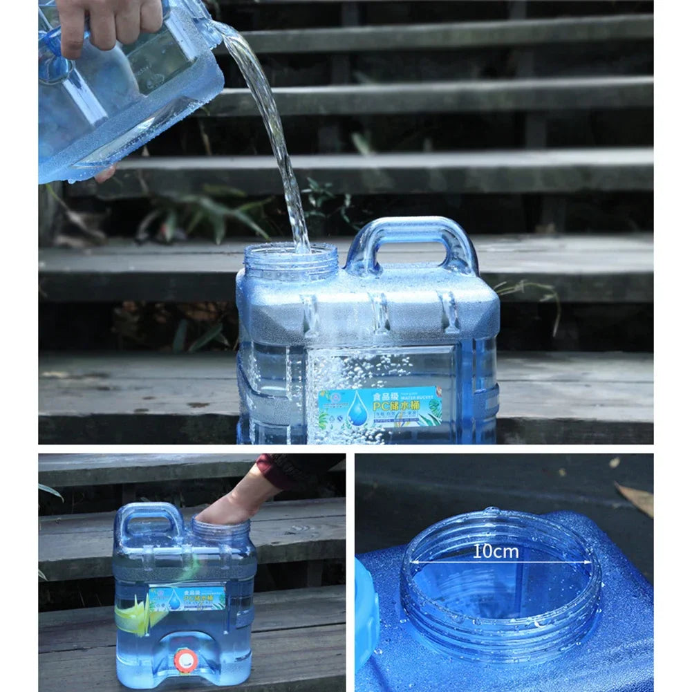 Réservoir d'eau de qualité alimentaire pour Camping - Jusqu'à 18L
