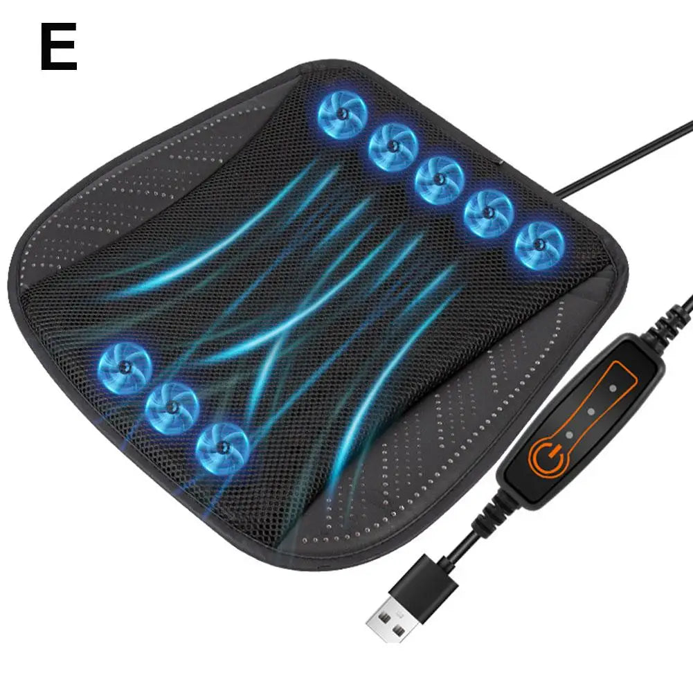 Coussin de Siège de Voiture Refroidissant USB