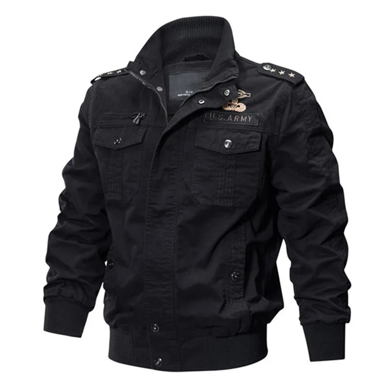 Veste U.S Army à Doublure Polaire Chaude - Homme