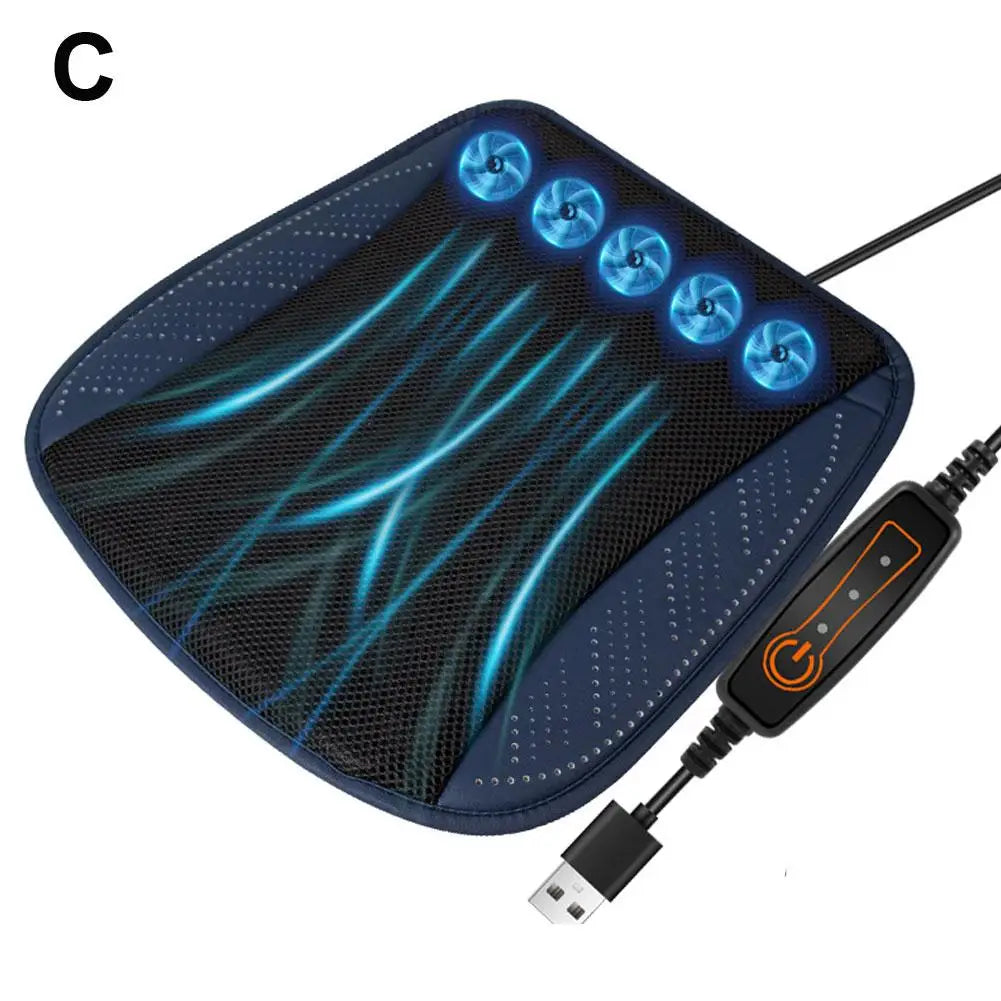 Coussin de Siège de Voiture Refroidissant USB