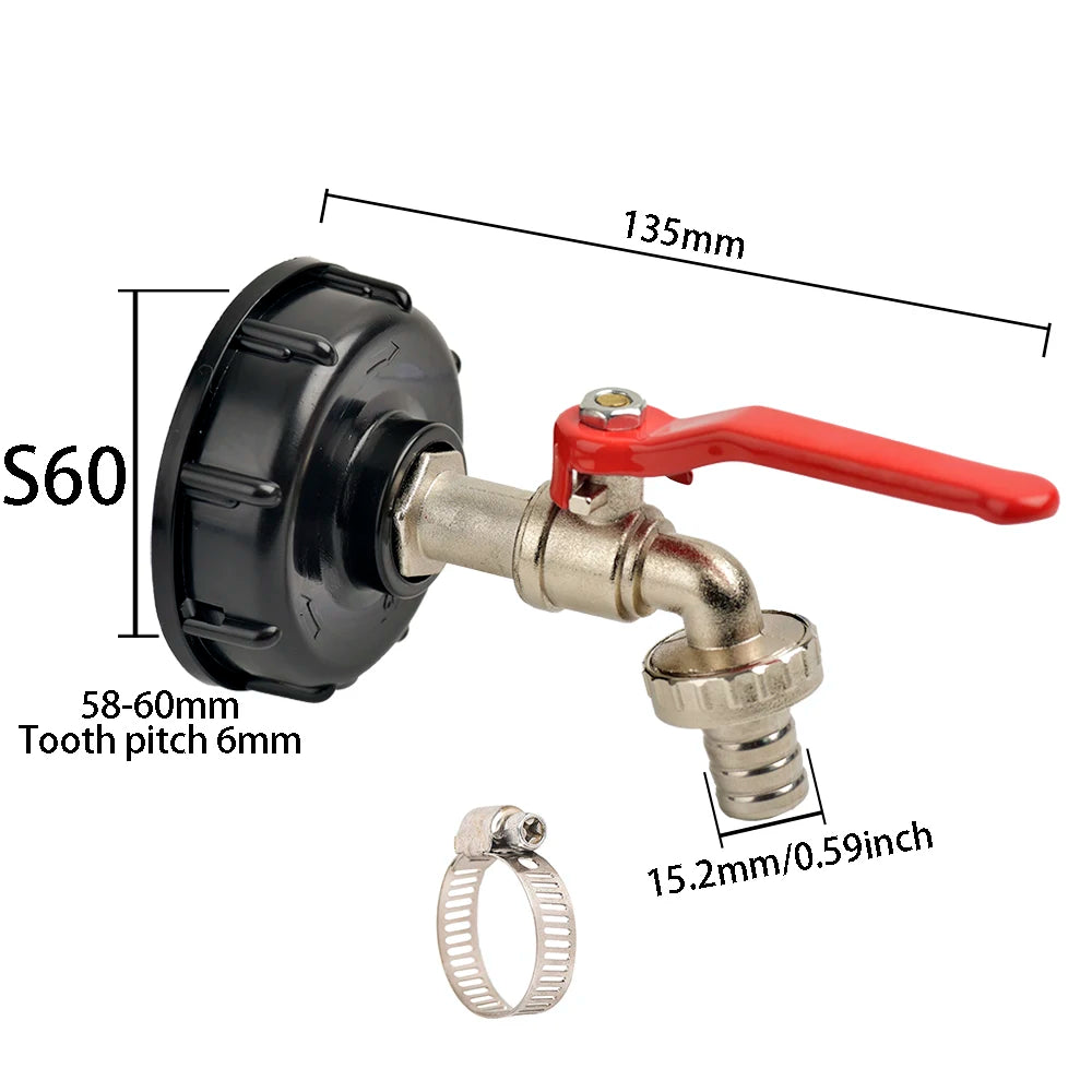 Robinet Anti-Fuite pour Réservoir Jardin & Potager