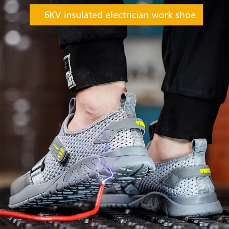 Chaussures de Sécurité Respirantes Anti-Perforation