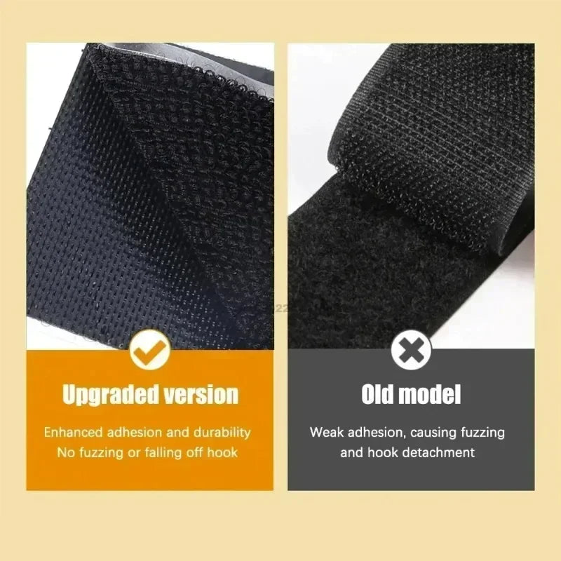 Patchs Velcros Auto-Adhésifs Double Face – 50 paires