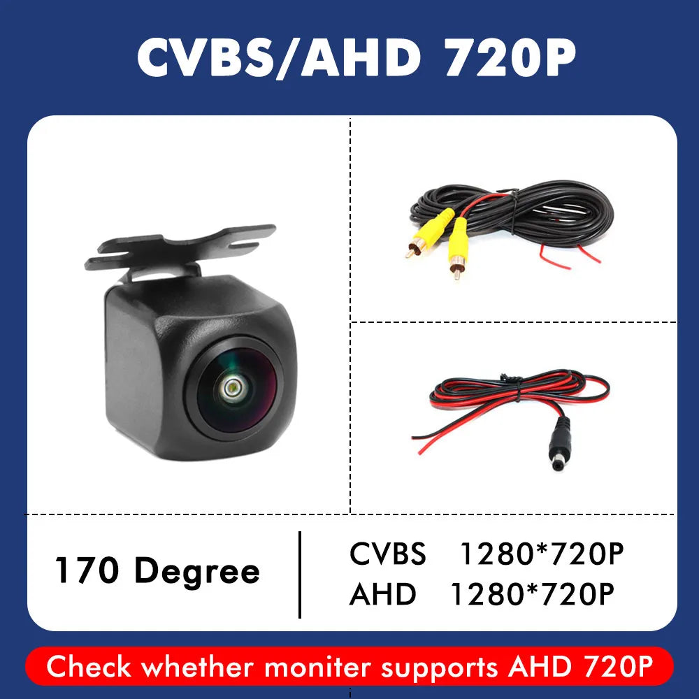 Caméra de Recul pour Voiture 170° 1080P