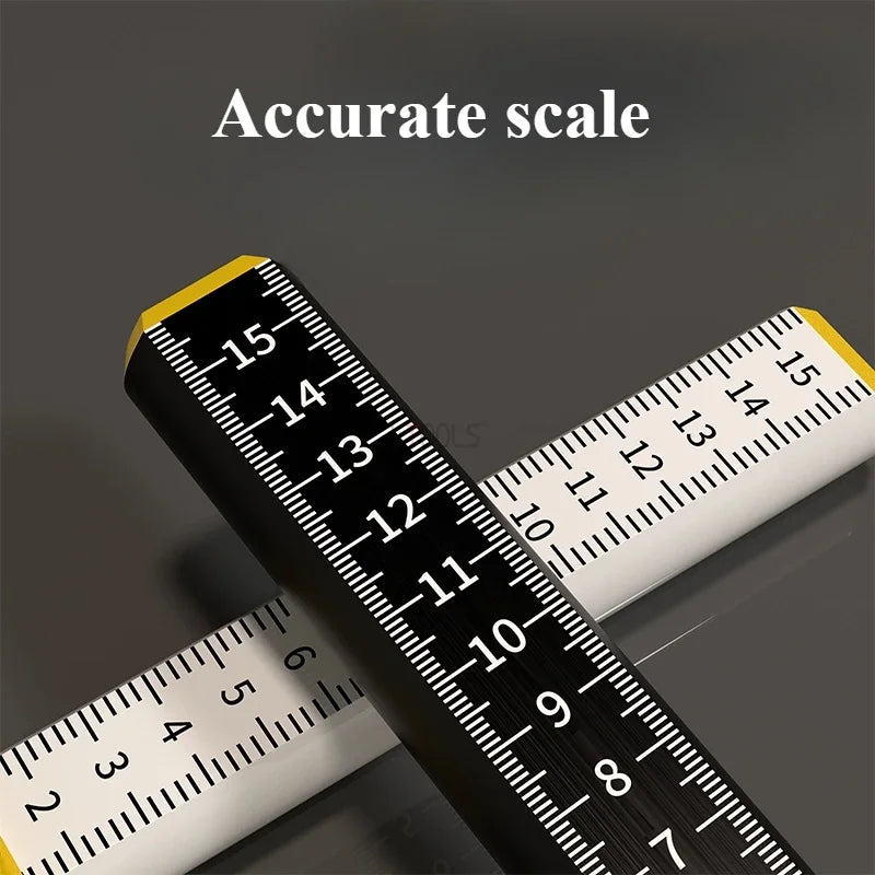 Règle 2 en 1 avec Niveau Magnétique