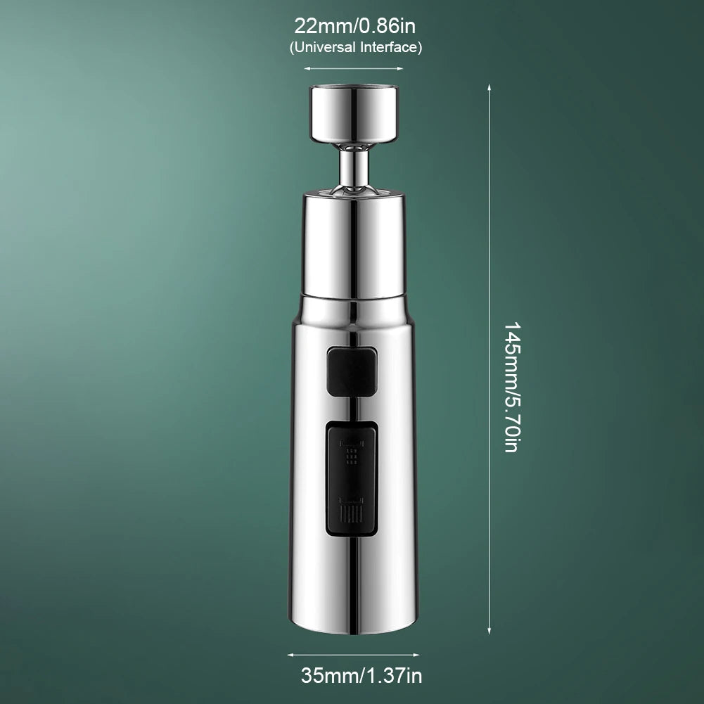 Extension d'Évier de Cuisine Rotative 360° Universelle 3 Modes