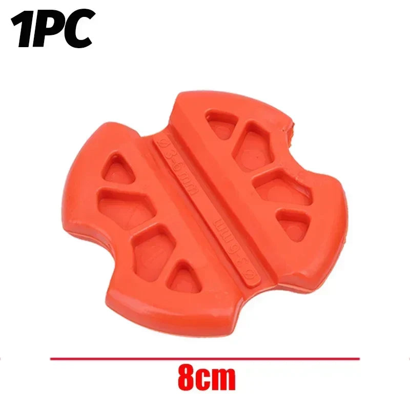 2x Poignées en Caoutchouc pour Traction de Câble