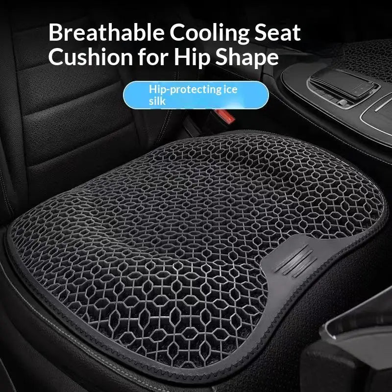 Cojín de Asiento ERGO de Gel Diseño Nido de Abeja - Transpirable y Lavable