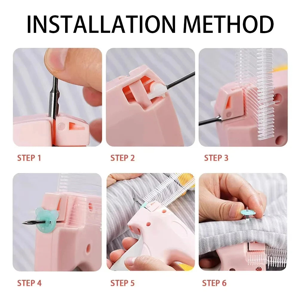 Fixateur Portable pour Retouches Rapides de Vêtements