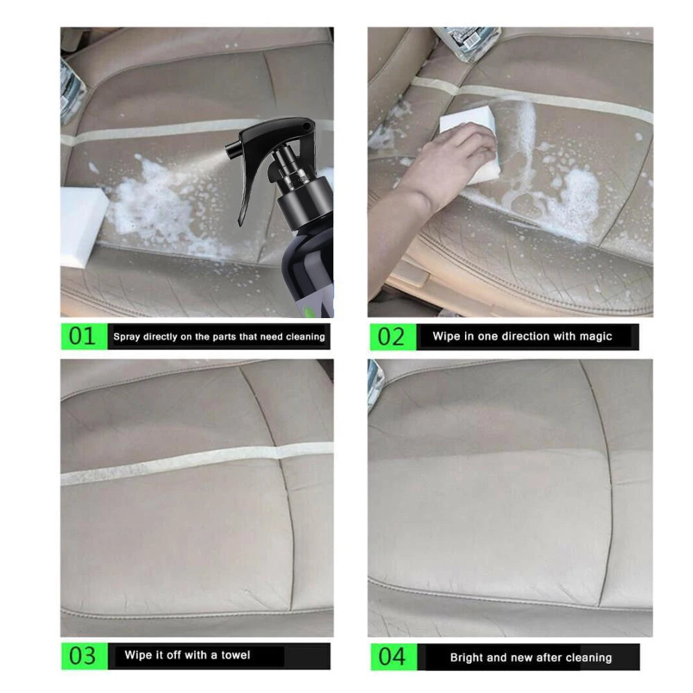 Spray Nettoyant Voiture Multi-Surfaces Sans Rinçage
