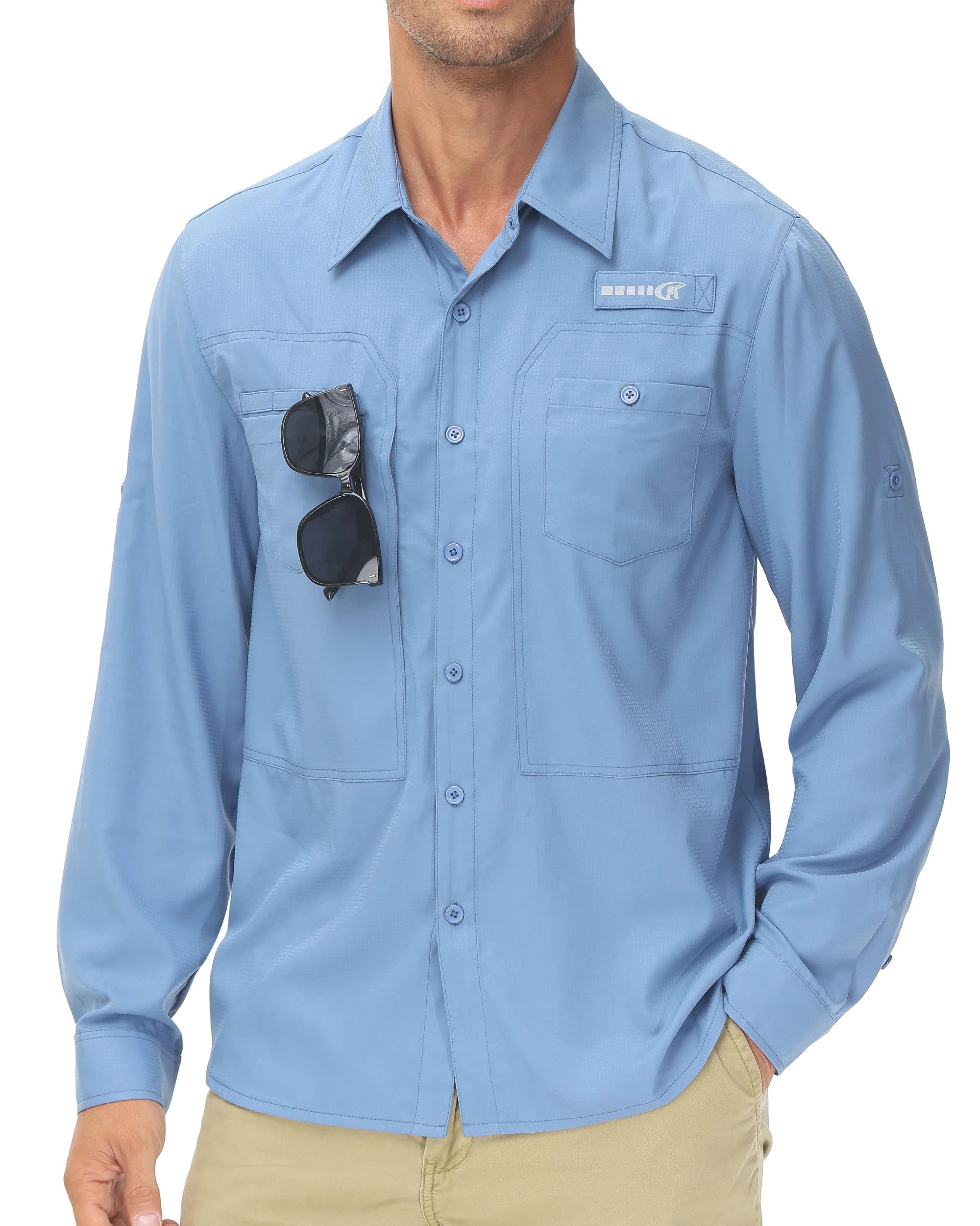Chemise Homme Anti-UV UPF 50+ Respirante