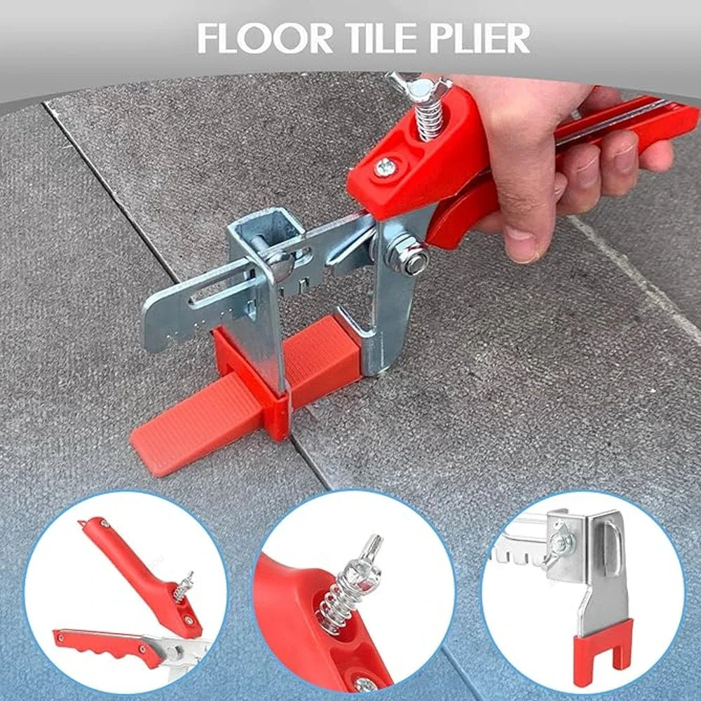 Kit Complet pour Pose de Carrelage - Cales + Croisillons + Pince