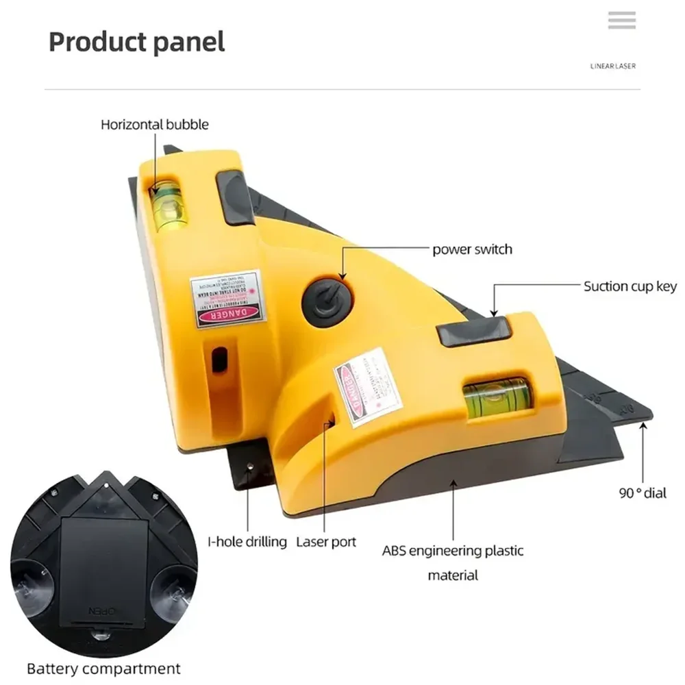 Niveau Laser d'Angle Droit Haute Précision