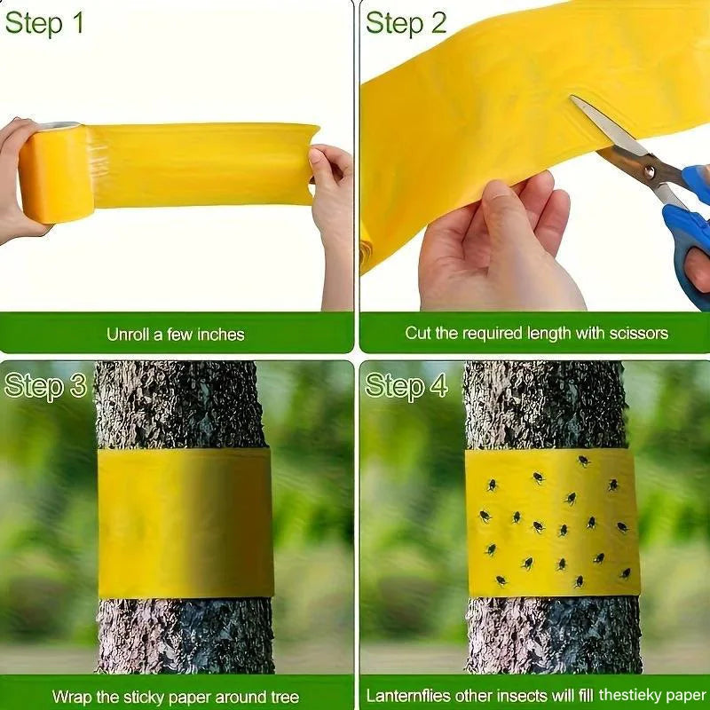 Ruban Anti-Insectes Auto-adhésif pour Arbres