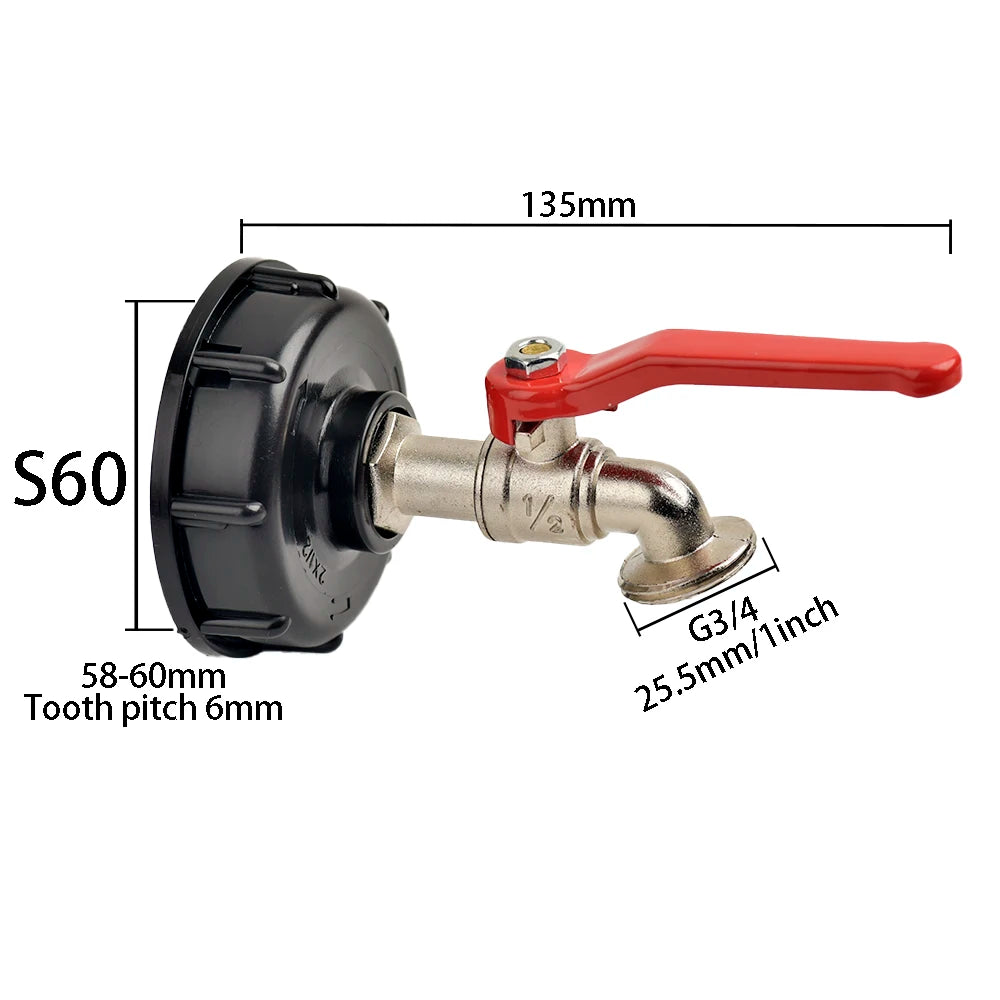 Robinet Anti-Fuite pour Réservoir Jardin & Potager