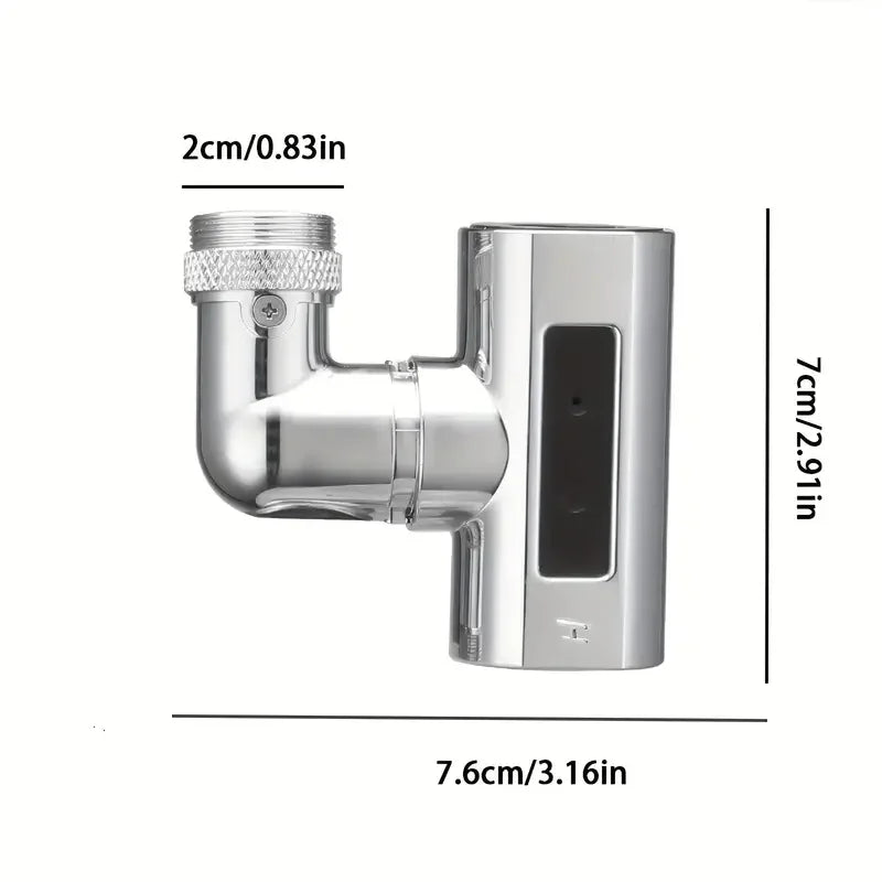 Extension de Robinet 4 Jets – Tête Rotative
