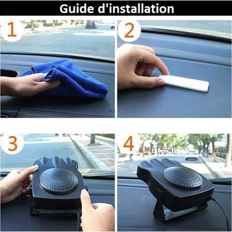 Désembueur et Dégivreur Chauffant pour Voiture