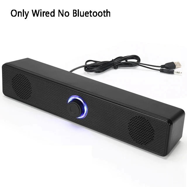 Barre de son Audio 360° Bluetooth - TV, PC, Smartphone