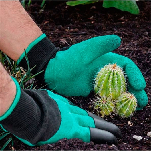 gants jardinage avec griffes