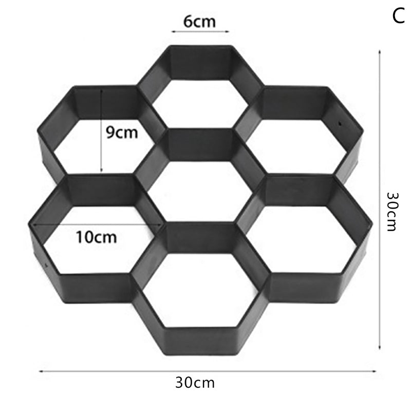 Moule pavé béton - Carrelage de jardin