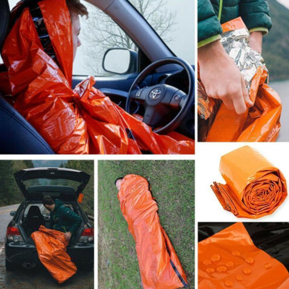 Sac de couchage d'urgence waterproof