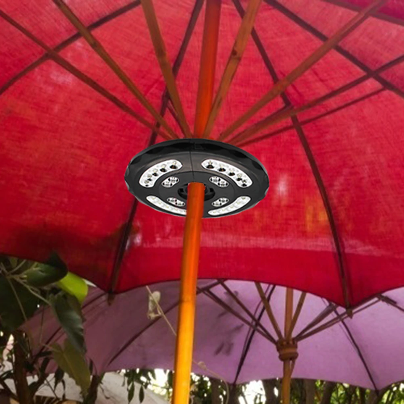Lampe LED pour parasol