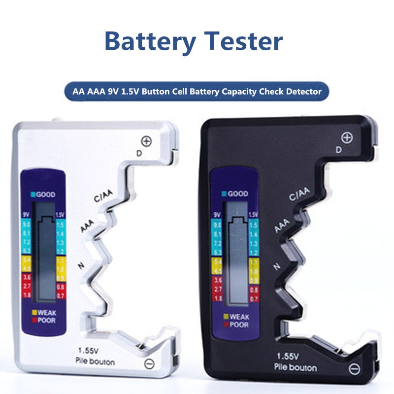 Testeur universel de capacité de batterie à écran LCD