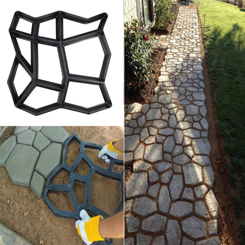 Moule à pavé béton - Carrelage de jardin