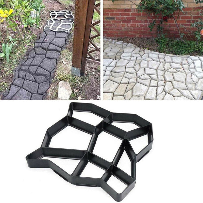 Moule à pavé béton - Carrelage de jardin