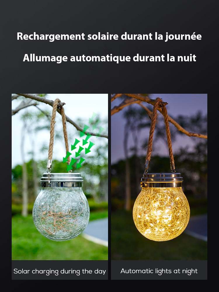 Lampe LED waterproof et solaire