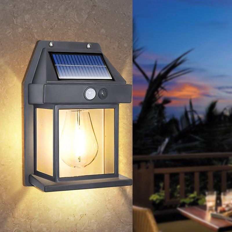 SunGlow - Applique Solaire LED Décorative