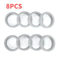 Lot de 8 protecteurs de roues en silicone - Valise, chaise, meuble