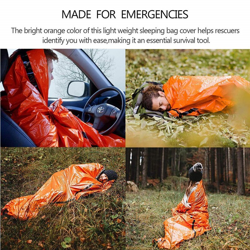 Sac de couchage d'urgence waterproof