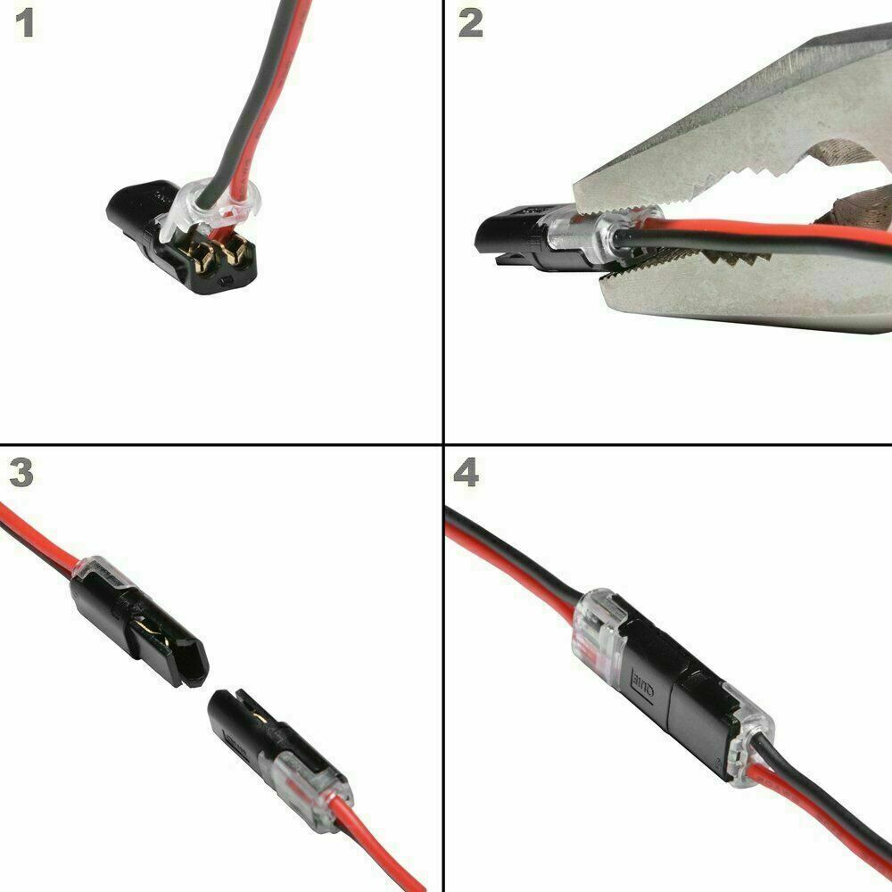 50x Connecteur de câble électrique