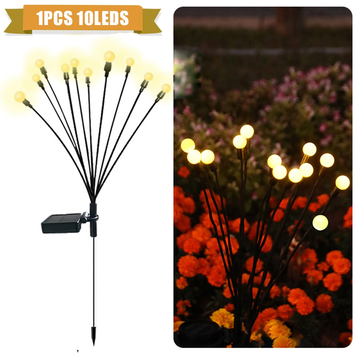 Bouquet de lampe Led effet luciole